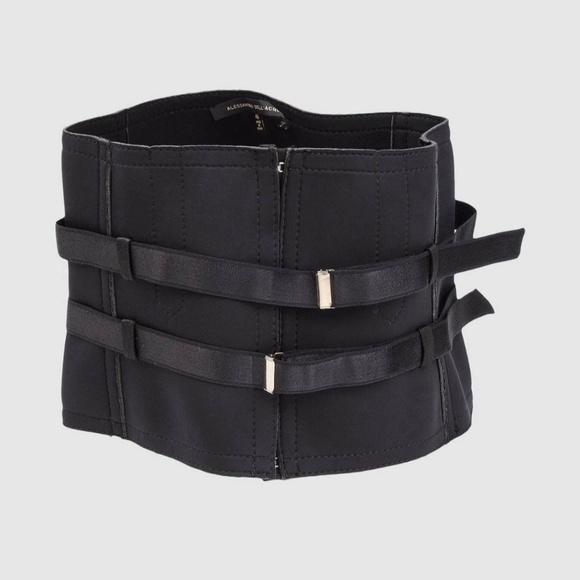 RARE! Hard to Find! NWT! Alessandro Dell’Acqua Corset Belt Size IT 40 - Picture 1 of 15